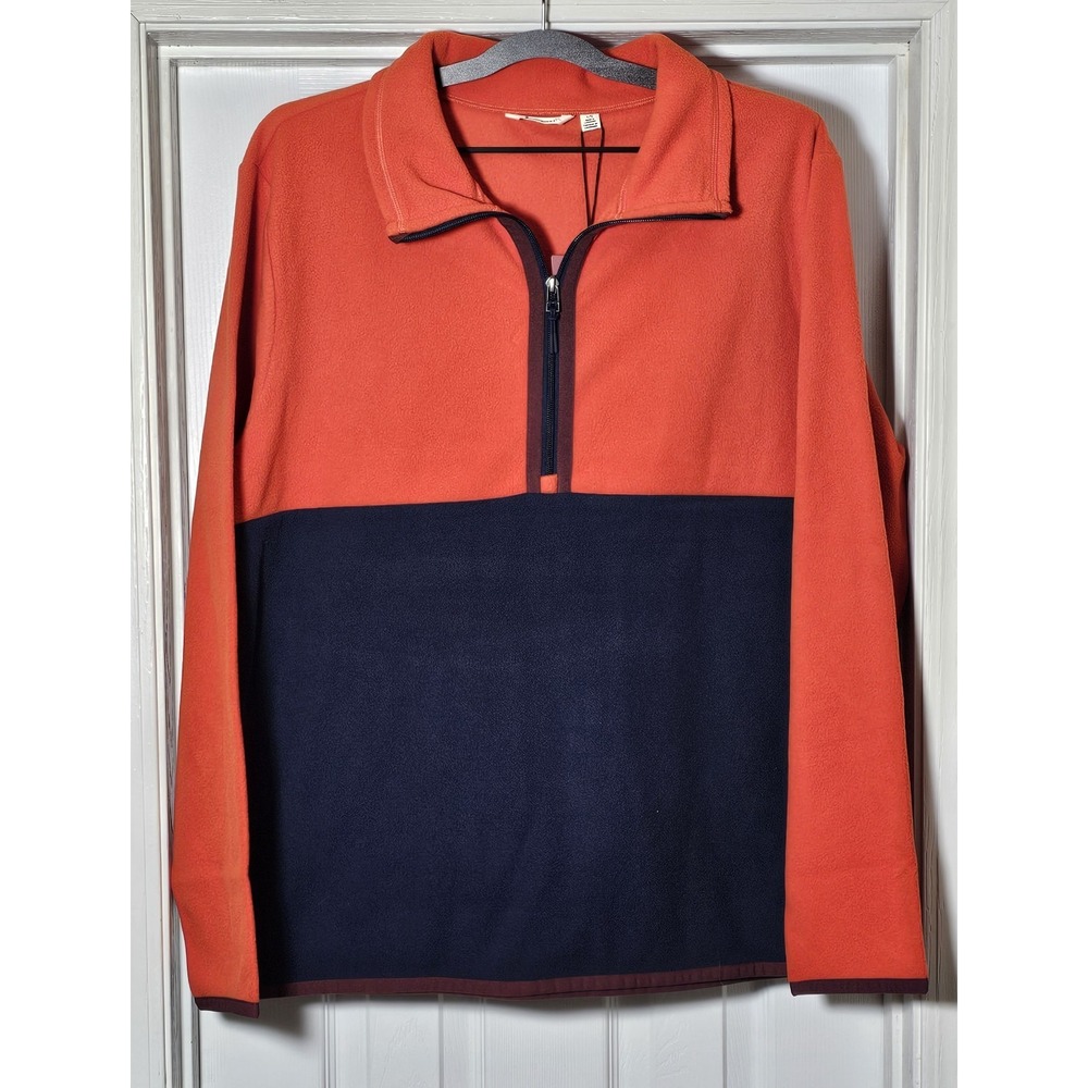 Cotopaxi Amado 1/2 Zip Fleece Colorblocked Canyon Maritime‎ Men's Size Large